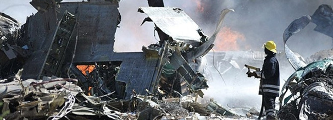 Somali'de Etiyopya uçağı düştü: 5 ölü