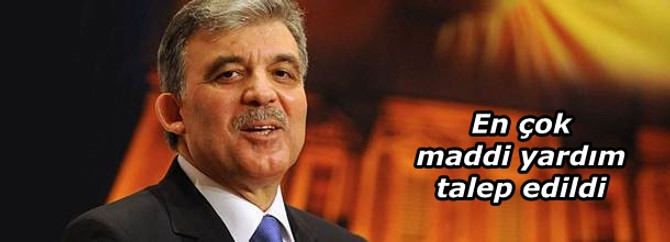 Köşk'ten en çok maddi yardım talep edildi