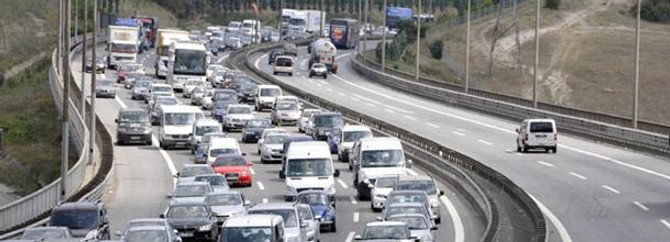 Trafikteki motorlu taşıt sayısı arttı