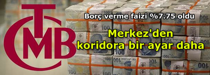 Merkez'den koridora bir ayar daha