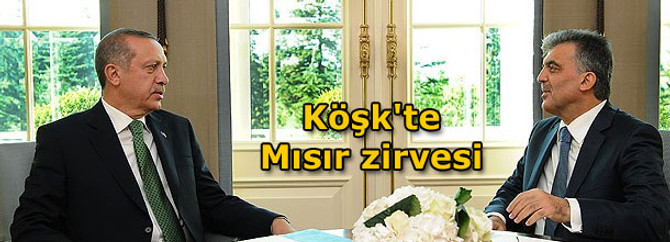 Köşk'te Mısır zirvesi