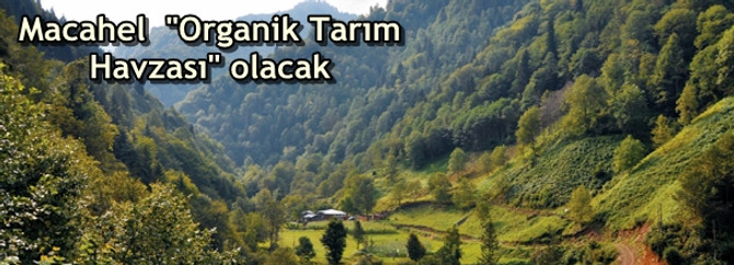 Macahel "Organik Tarım Havzası" olacak