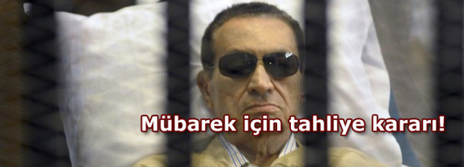 Mübarek için tahliye kararı