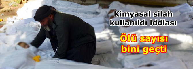 Suriye'de kimyasal saldırı iddiası
