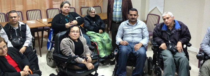 Engelli derneğine icra geldi