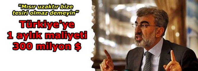 Türkiye'nin enerji maliyeti 300 milyon $ arttı