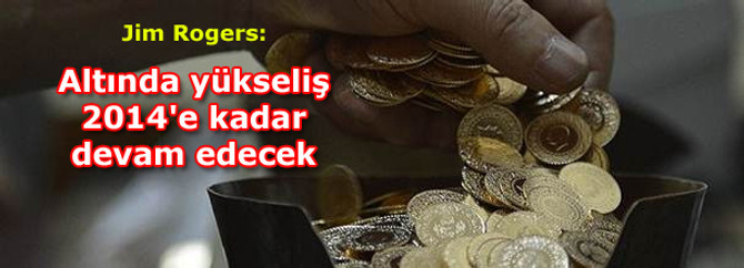 Altında yükseliş 2014'e kadar devam edecek