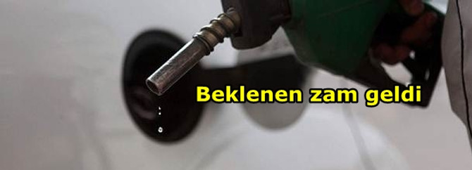 Benzine 14 kuruşluk zam