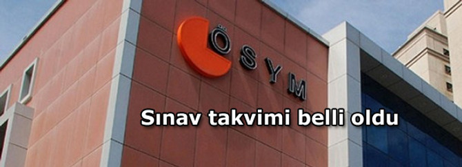 ÖSYM 2014 sınav takvimi açıklandı