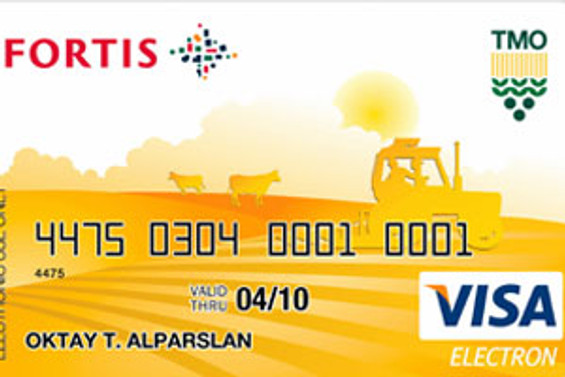 Fortis'ten çiftçilere 'TMO Kart'