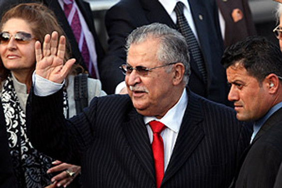 Talabani'nin sürpriz görüşmesi