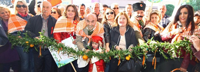 Seferihisar'da mandalina şenliği