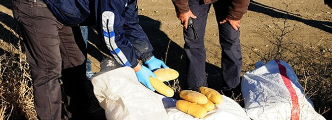 Yolcu otobüsünde 53 kilo eroin ele geçirildi