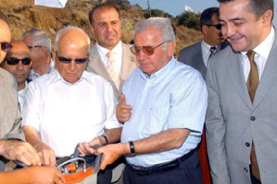 Nuh Çimento ortağı Eskiyapan toprağa verildi