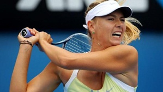 Şampiyon Sharapova