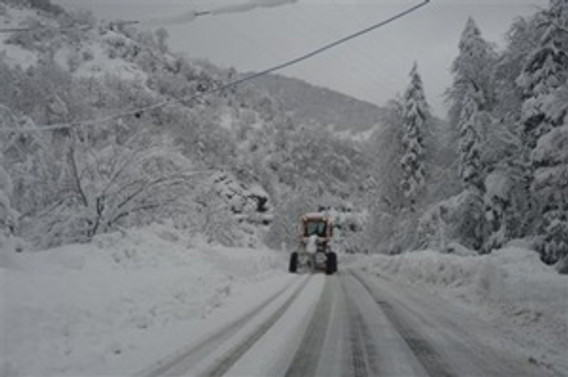 Doğu'ya kar geliyor