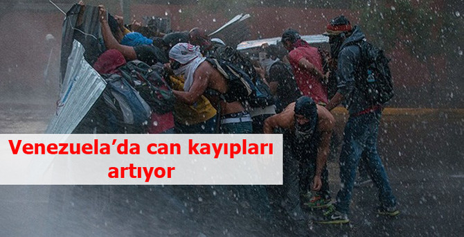 Venezuela'da can kayıpları artıyor