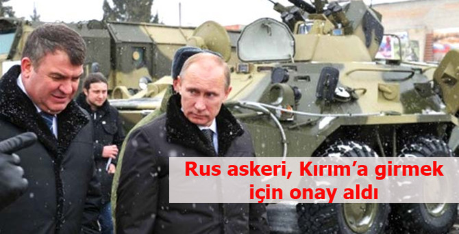Putin'e Kırım yetkisi