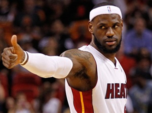 Yok artık LeBron James!