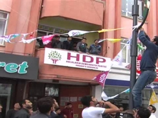 HDP binasına saldırı!
