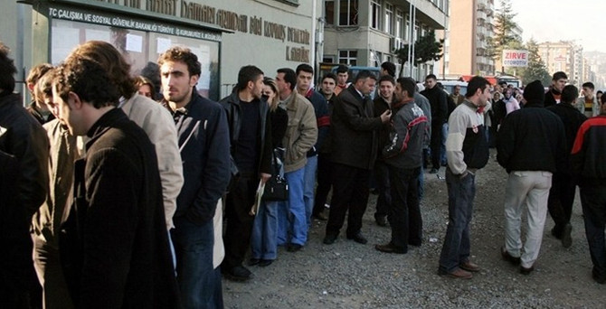 İşsizlik oranı 2013'te yüzde 9.7'ye yükseldi