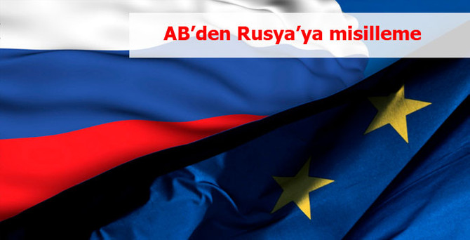 AB'den Rusya'ya misilleme