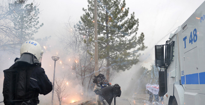 ODTÜ'de polis müdahalesi