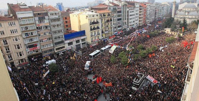 On binler, Berkin'i uğurladı