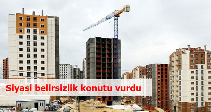‘Siyasi belirsizlikle yatırımcı tedirgin konut satışında duraksama var’