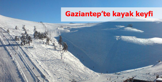 Gaziantep’te kayak keyfi başlıyor!