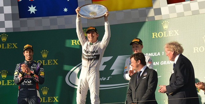 Rosberg'den sezonun 3'üncü galibiyeti