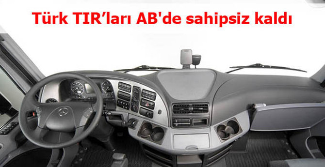 Türk TIR’ı cezayı göze aldı