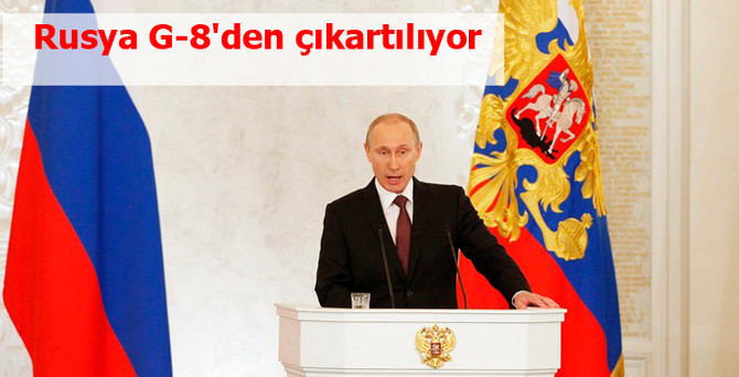 Rusya G-8'den çıkartılıyor