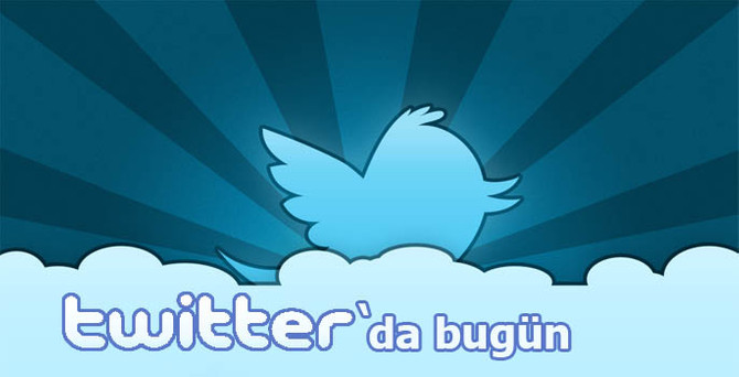 Twitter'da bugün