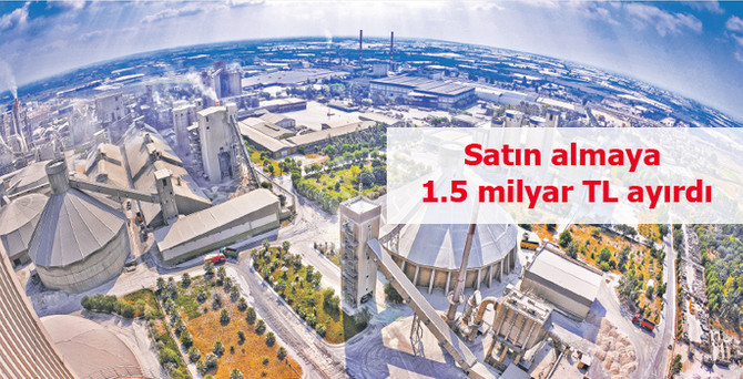 Sabancı Çimento Grubu satın almaya 1.5 milyar TL ayırdı