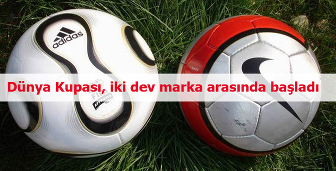 Adidas ve Nike Dünya Kupası öncesinde üstünlük için savaşıyor