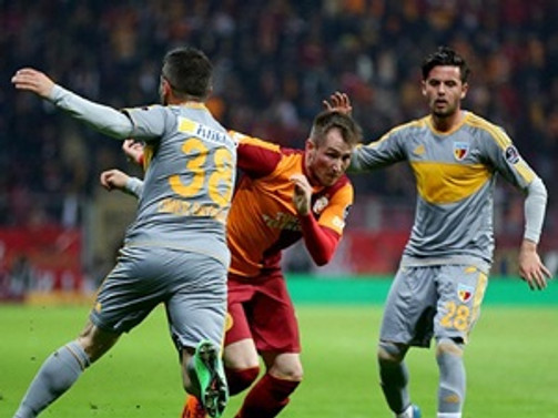 Galatasaray sahasında yenildi