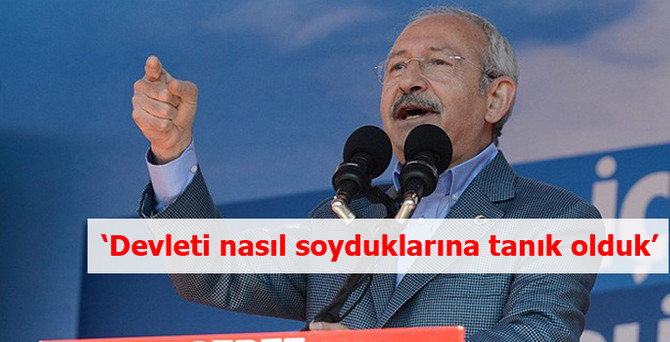 "Devleti nasıl soyduklarına tanık olduk"
