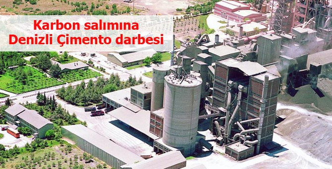 Denizli Çimento’dan karbon salımına darbe