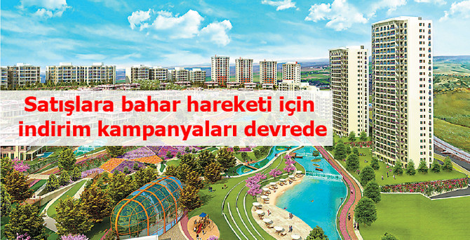 Satışlara bahar hareketi için indirim kampanyaları devrede