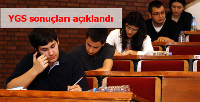 YGS sonuçları ÖSYM'nin internet sitesinde açıklandı