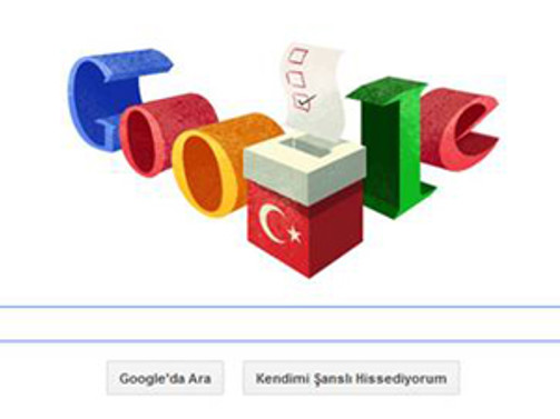 Google'dan yerel seçimler için doodle