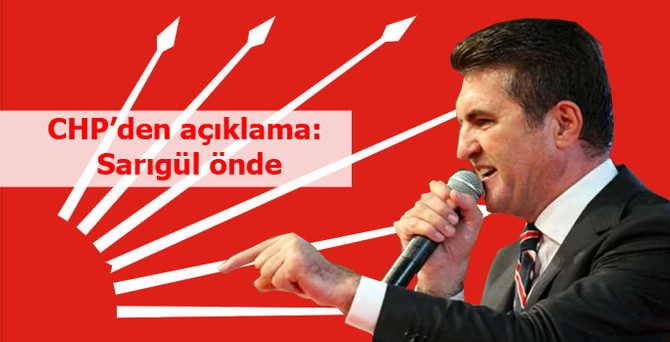 CHP: Sarıgül önde götürüyor