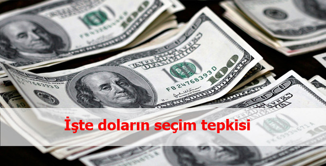 İşte doların seçim tepkisi