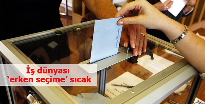 'Erken genel seçim olabilir'