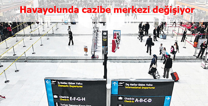 Havayolunda cazibe merkezi değişiyor