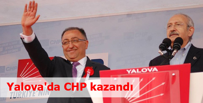 Yalova'da CHP kazandı
