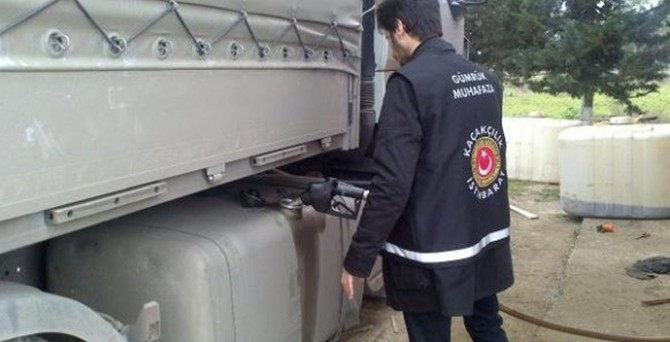 270 bin litrelik kayıt dışı akaryakıt satışı!