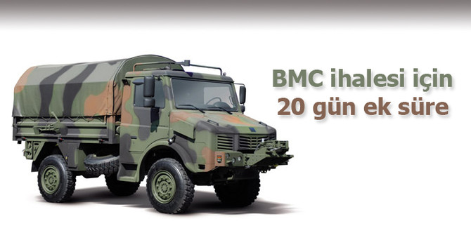 BMC ihalesi için 20 gün süre daha