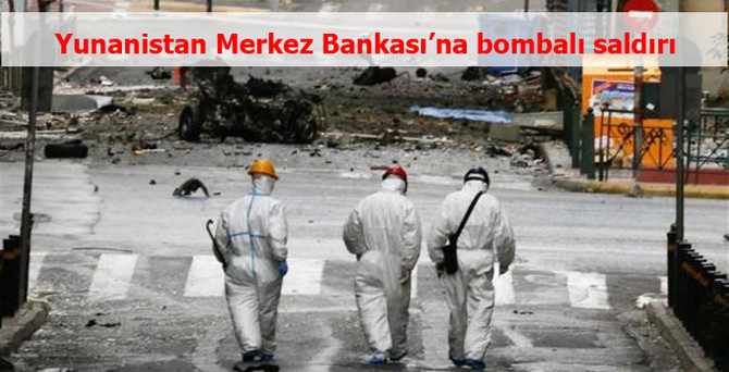 Yunanistan MB'ye bombalı saldırı